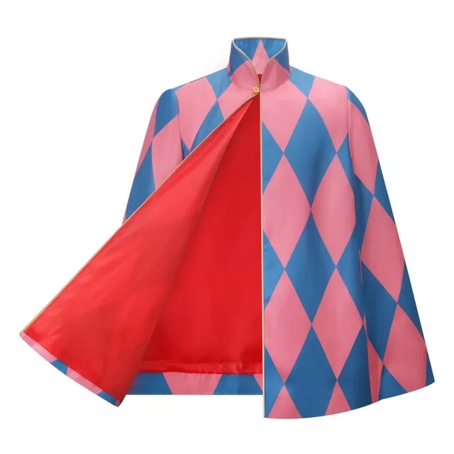 Howl's Moving Castle Costume Howl Cosplay Cape Unisex