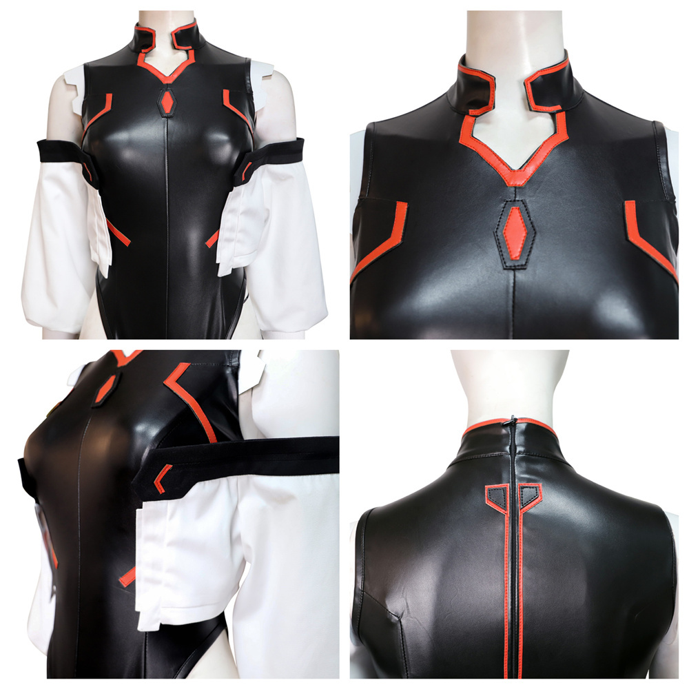 Cyberpunk: Edgerunners Lucy Lucyna Kushinada Cosplay Costume Leather Jumpsuit