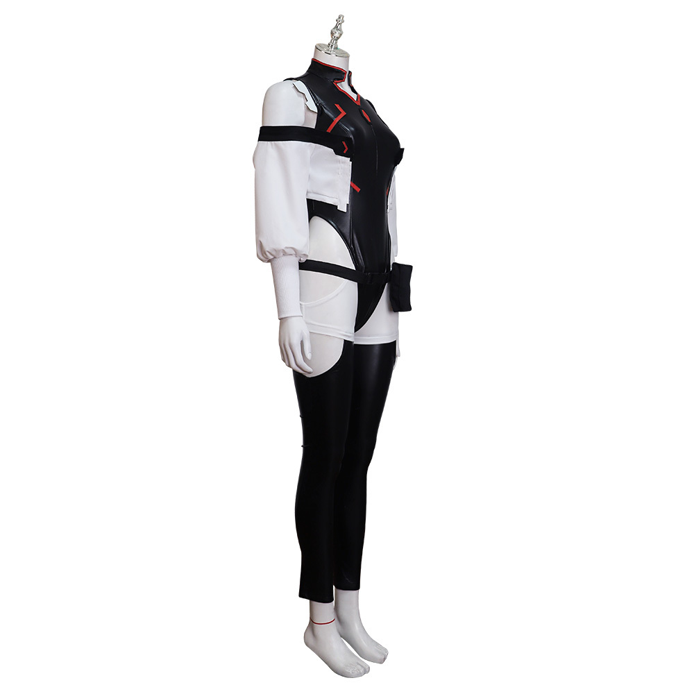 Cyberpunk: Edgerunners Lucy Lucyna Kushinada Cosplay Costume Leather Jumpsuit