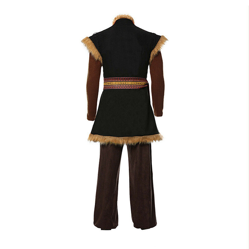 Kristoff Costume Disney Frozen 2 Halloween Cosplay Outfits Adult Style B