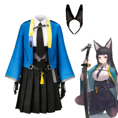 Women Zenless Zone Zero Miyabi Cosplay Costume With Headpiece