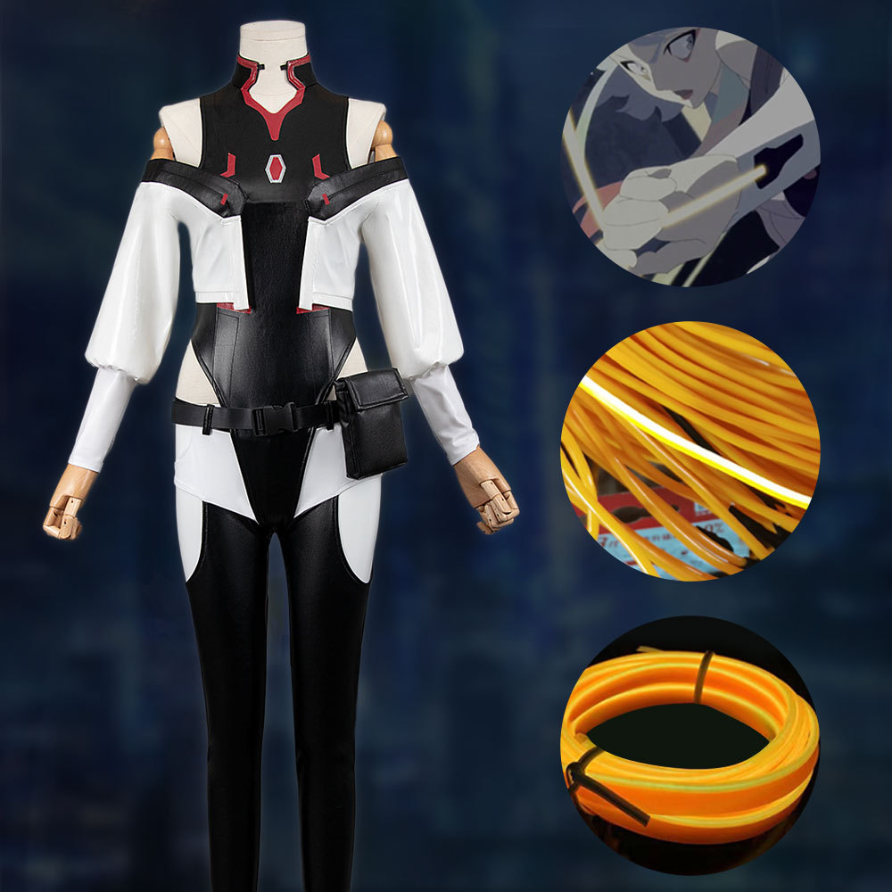 Lucy Cosplay Costume Cyberpunk: Edgerunners Style B