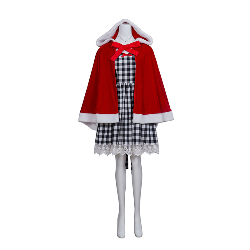 Cindy Lou Who  Christmas Cosplay Costume Women-How the Grinch Stole Christmas In Stock Takerlama