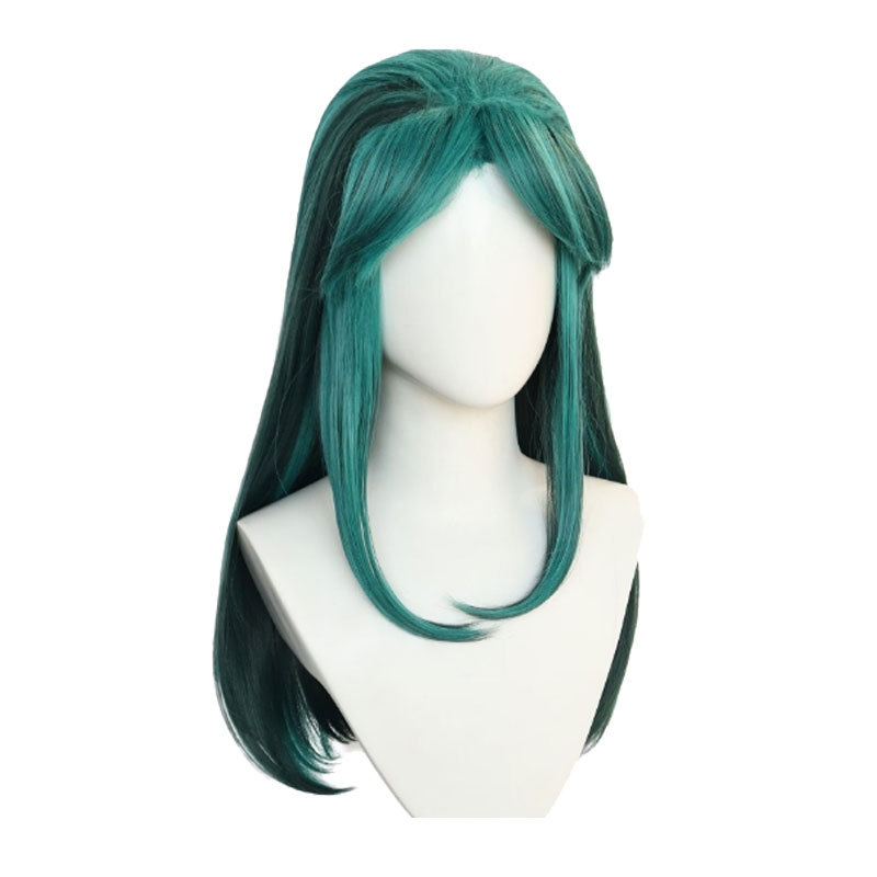 Takerlama Urusei Yatsura Lum Cosplay Wig Long Green Hair