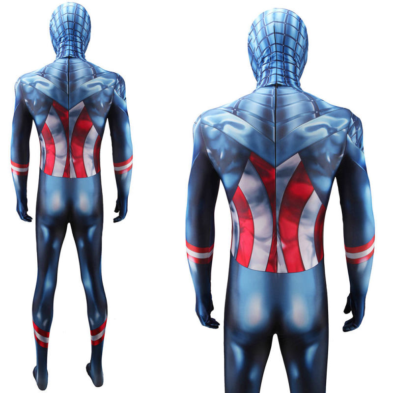 Takerlama Captain America Spider-Man Cosplay Costume New