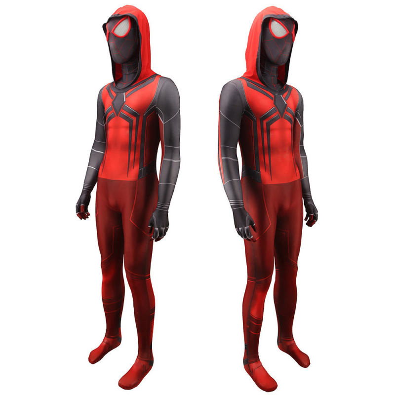 PS5 Crimson Cowl Cosplay Costume Marvel's Spider-Man: Miles Morales