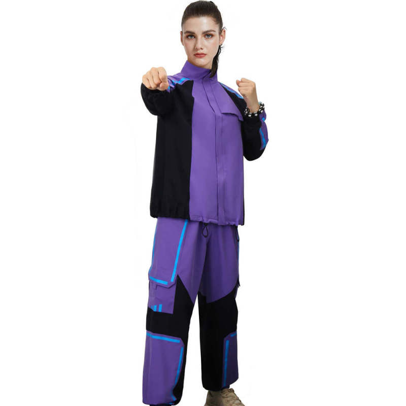 Takerlama Black Panther Wakanda Forever Shuri Cosplay Costume Purple