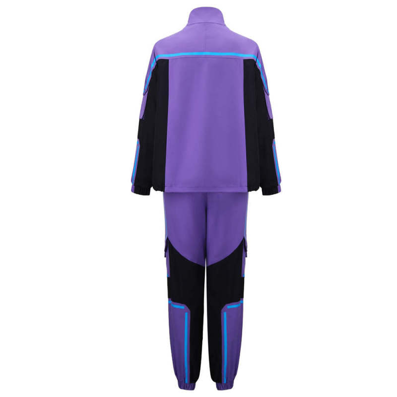 Takerlama Black Panther Wakanda Forever Shuri Cosplay Costume Purple