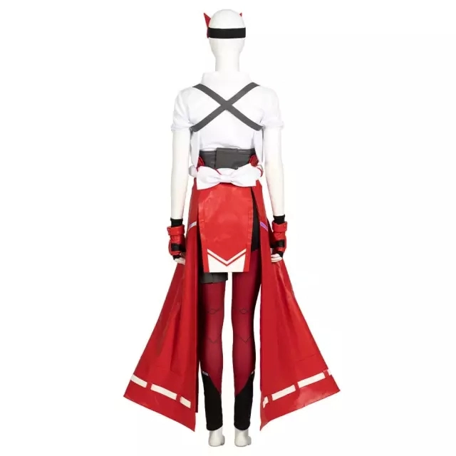 Overwatch 2 Kiriko Cosplay Costume Ow2 Red Outfits Mask XS S M L In Stock