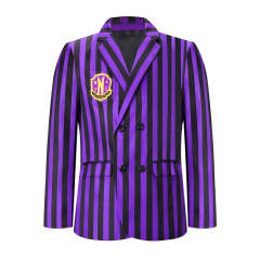 Men's Purple School Uniform Men In Stock-Takerlama