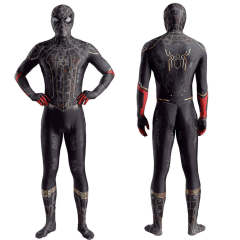 Spider-Man: No Way Home Costume Black Gold Suit New Edition