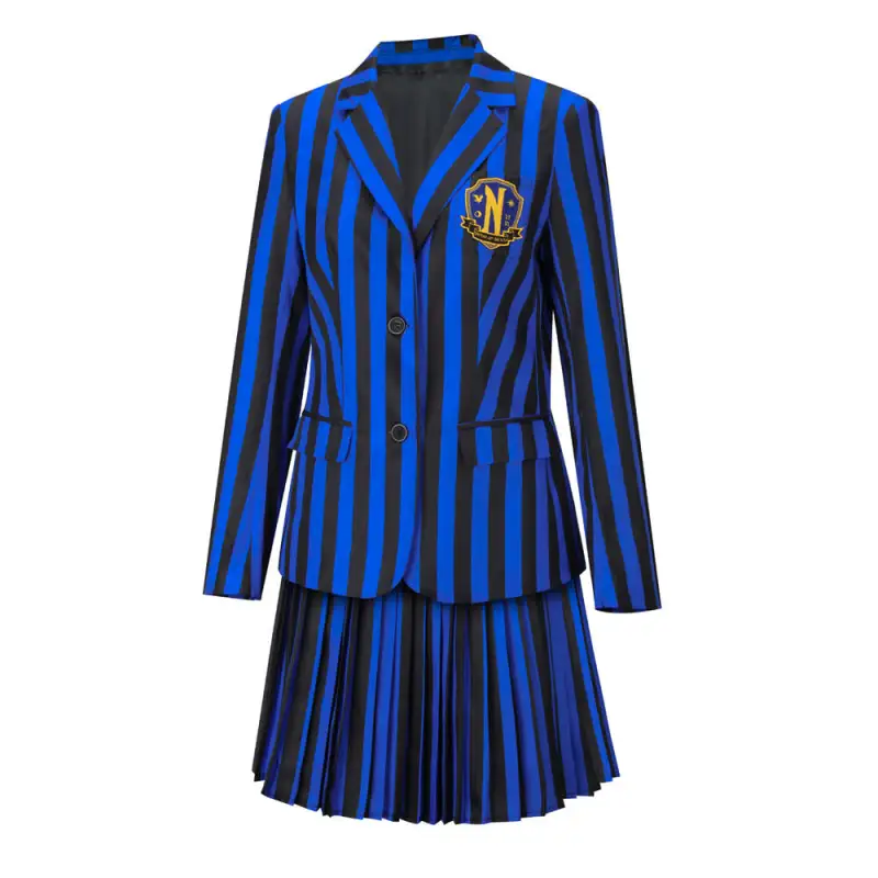 Addam Academy Blue School Uniform Bianca Barclay Yoko Tanaka Takerlama(Ready To Ship)