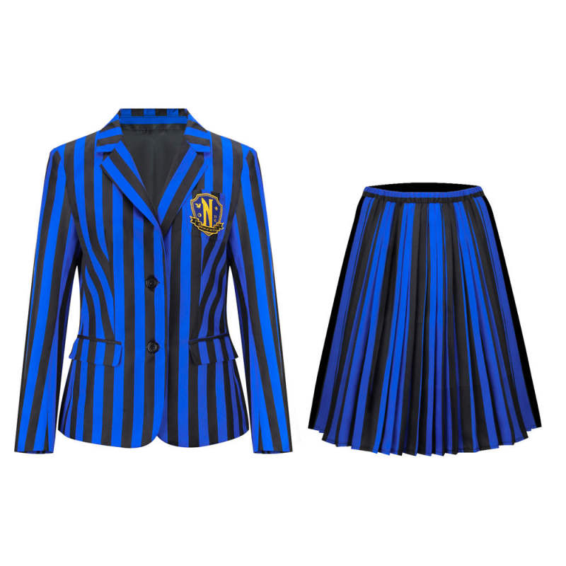 Addam Academy Blue School Uniform Bianca Barclay Yoko Tanaka Takerlama(Ready To Ship)