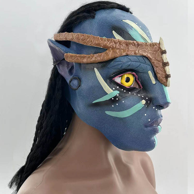 Avatar The Way of Water Jake Sully Neytiri Cosplay Mask Women Men