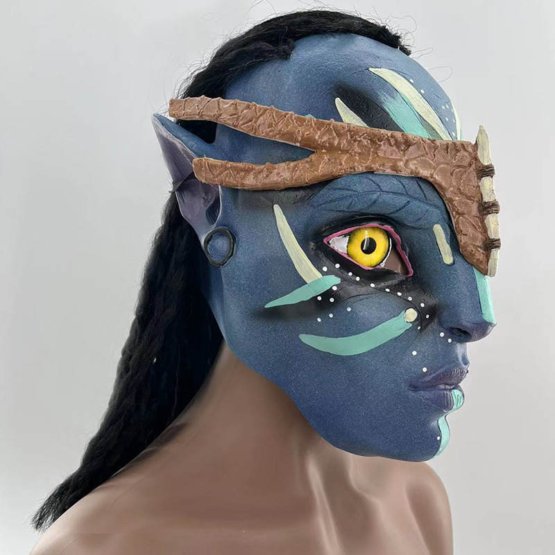 Avatar The Way of Water Jake Sully Neytiri Cosplay Mask Women Men