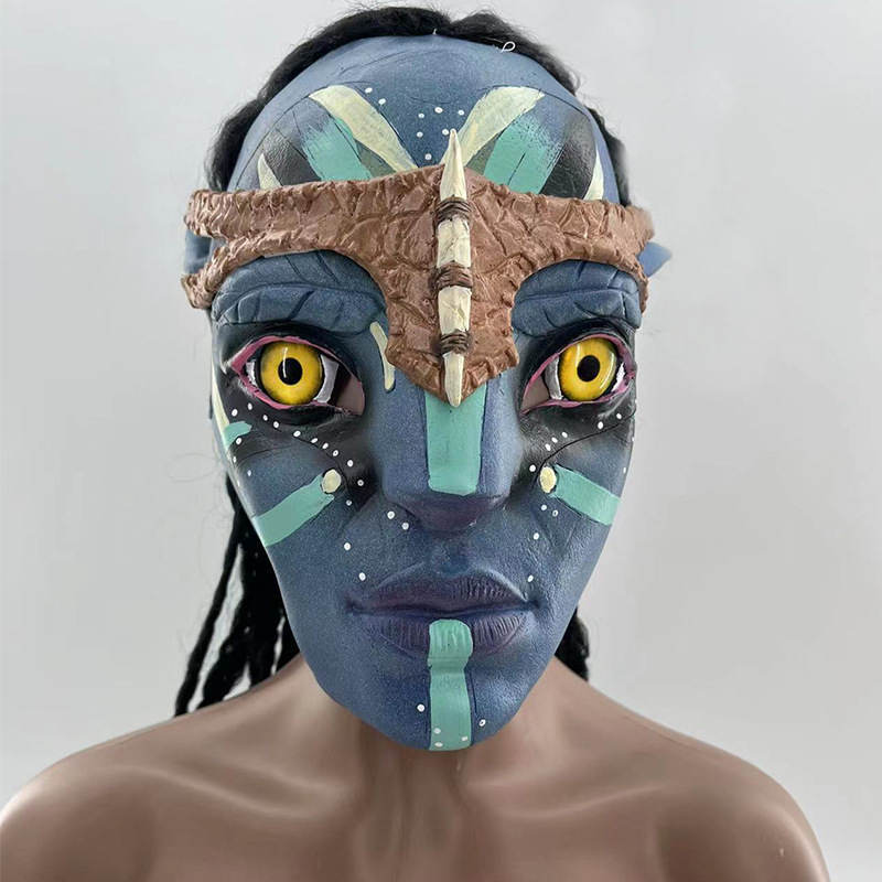 Avatar The Way of Water Jake Sully Neytiri Cosplay Mask Women Men