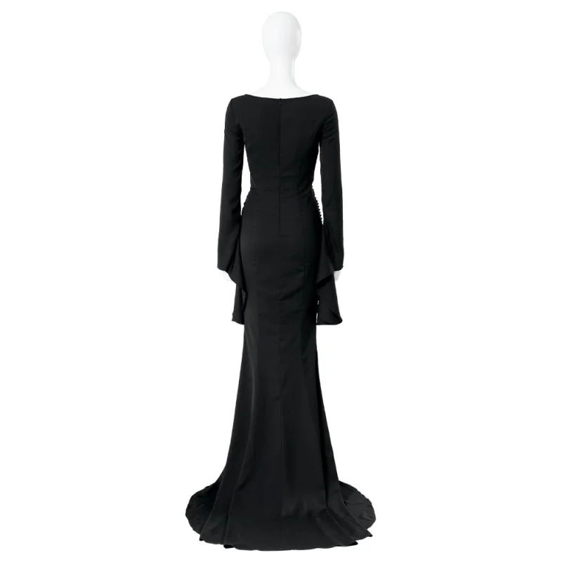 Morticia Addam Party Dress In Stock Takerlama