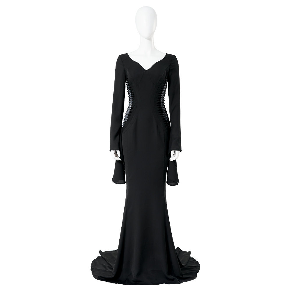 Morticia Addam Party Dress In Stock Takerlama