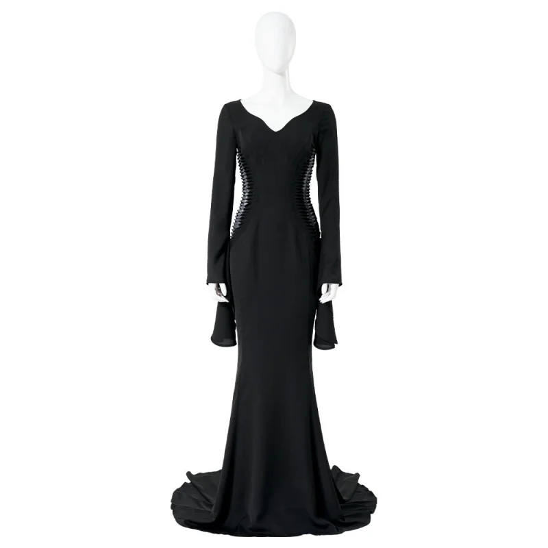 Morticia Addam Party Dress In Stock Takerlama