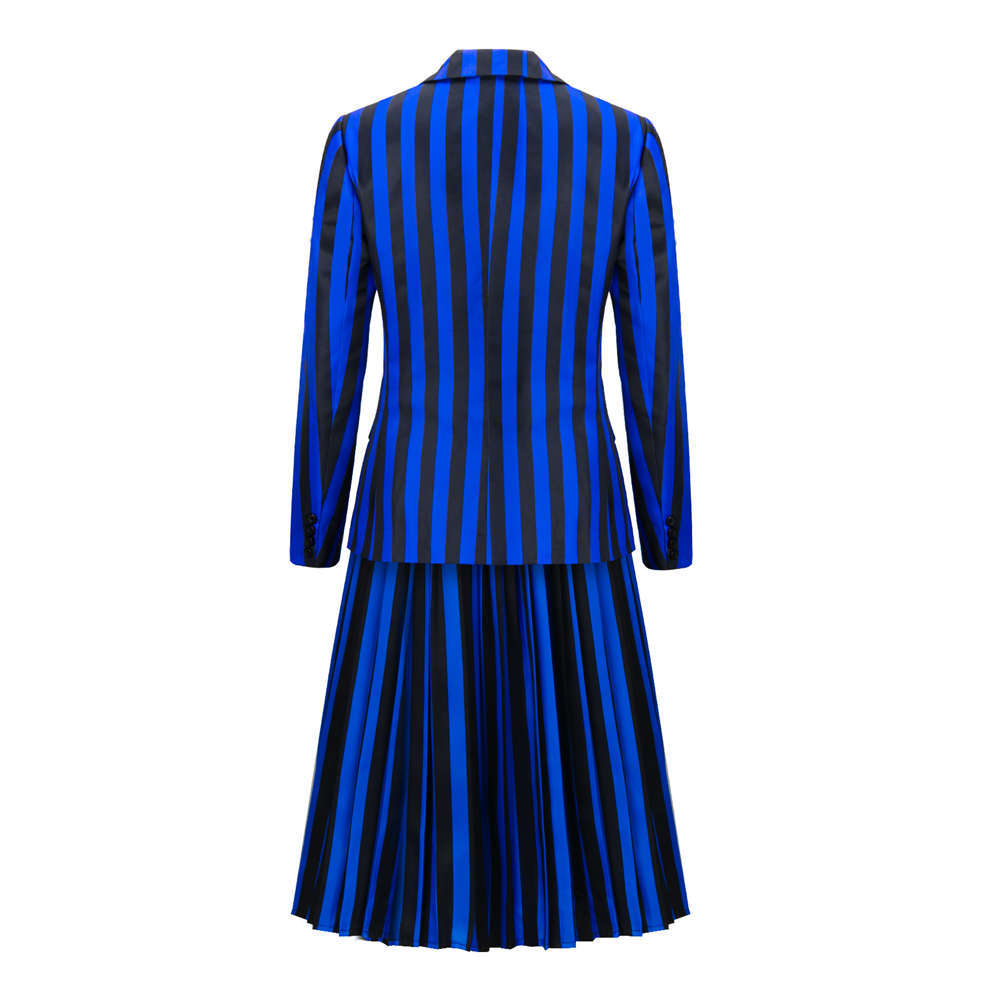 Addam Academy Uniform Halloween Cosplay Costume Blue In Stock-Takerlama