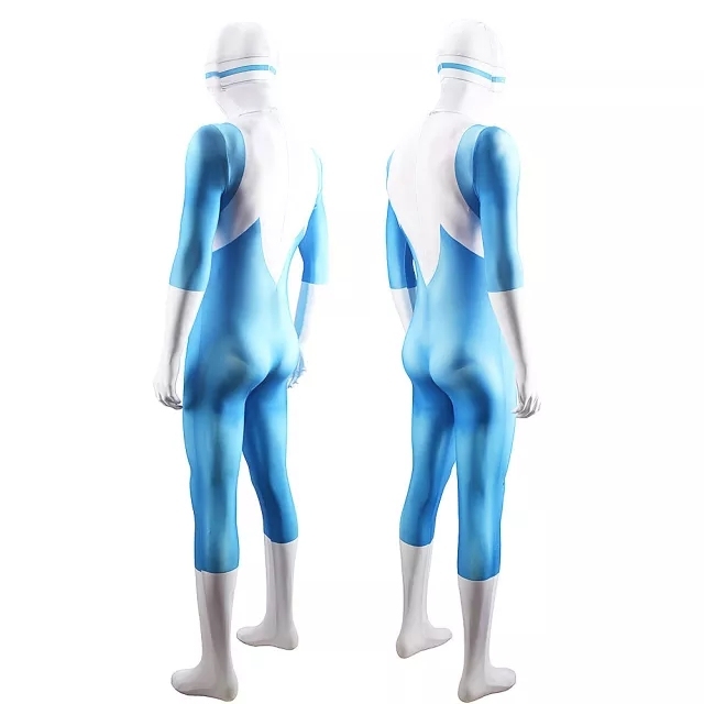 Frozone Cosplay Costume The Incredibles 2 Jumpsuit Mask