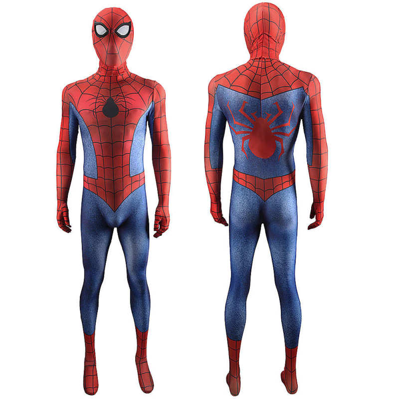 Alex Spider-Man Costume Alex Ross Logan Haynes's Design Jumpsuit Mask