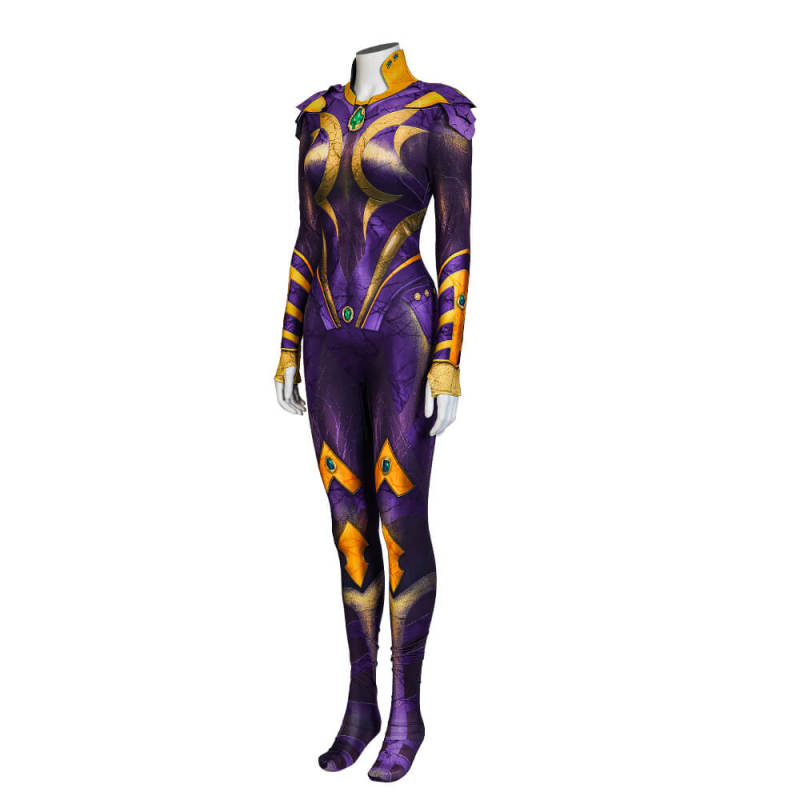 Starfire Halloween Costume Titans Season 3 Cosplay Bodysuit Takerlama