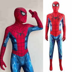 Spider-Man No Way Home Cosplay Costume Peter Parker Superhero Bodysuit Adults Kids