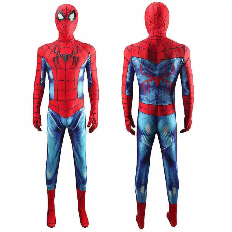 Spider-Man No Way Home Cosplay Costume Peter Parker Superhero Bodysuit Adults Kids