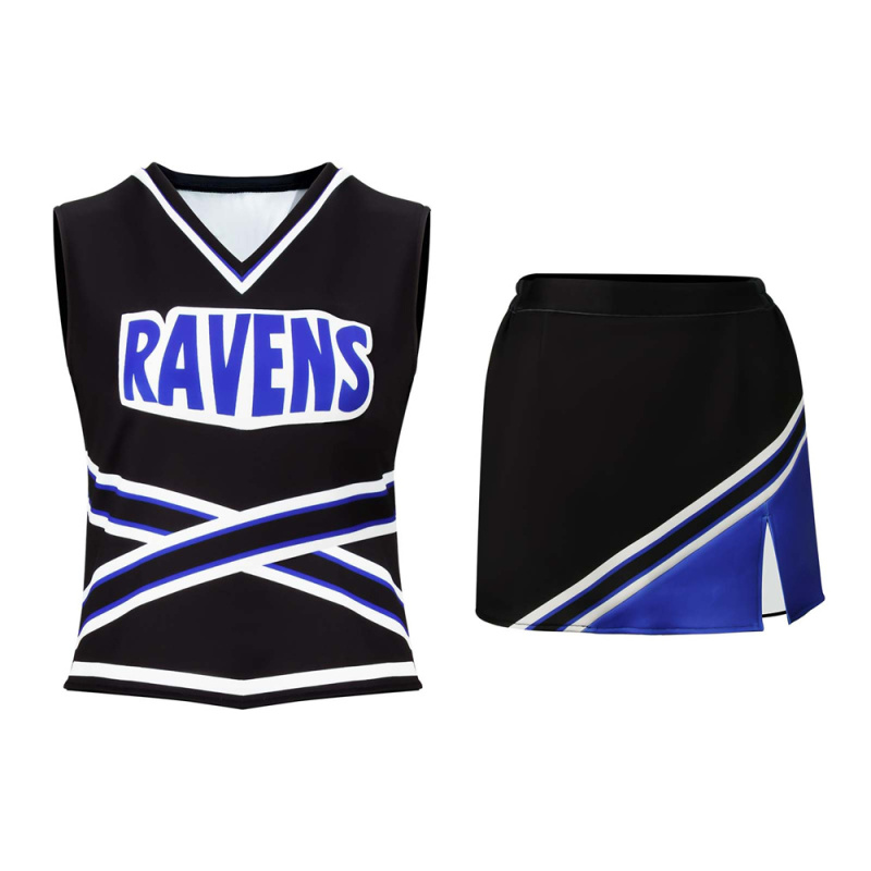 One Tree Hill Ravens High School Cheerleader Uniform Season 1 In Stock-Takerlama