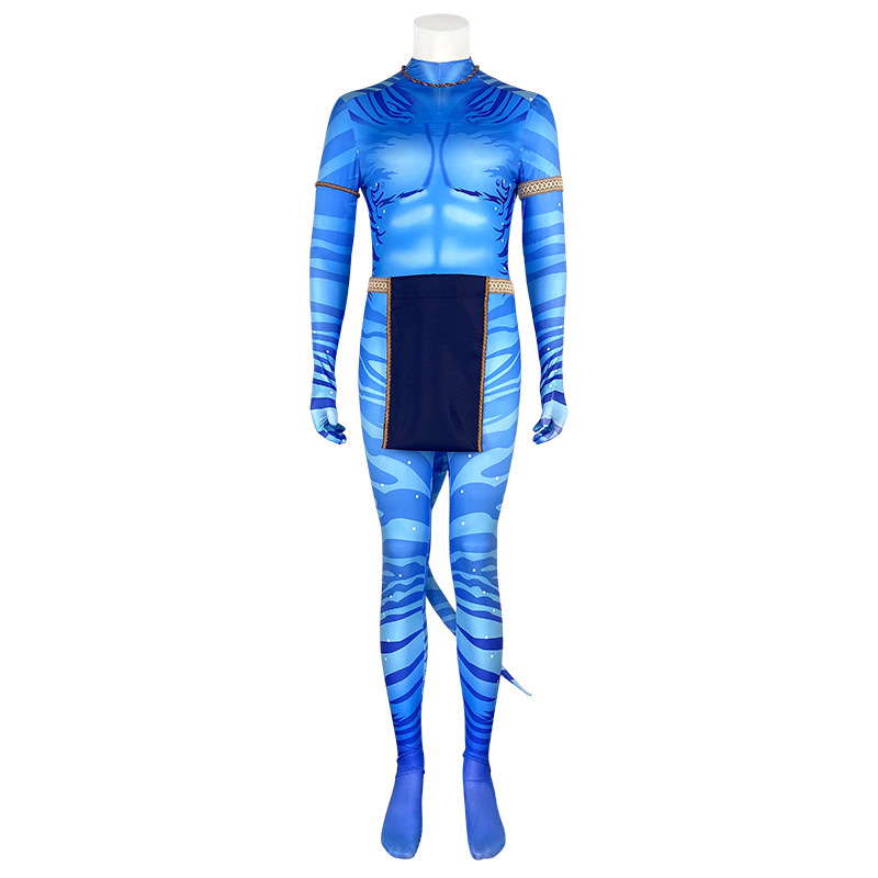 Men Jake Sully Cosplay Costume Avatar: The Way of Water