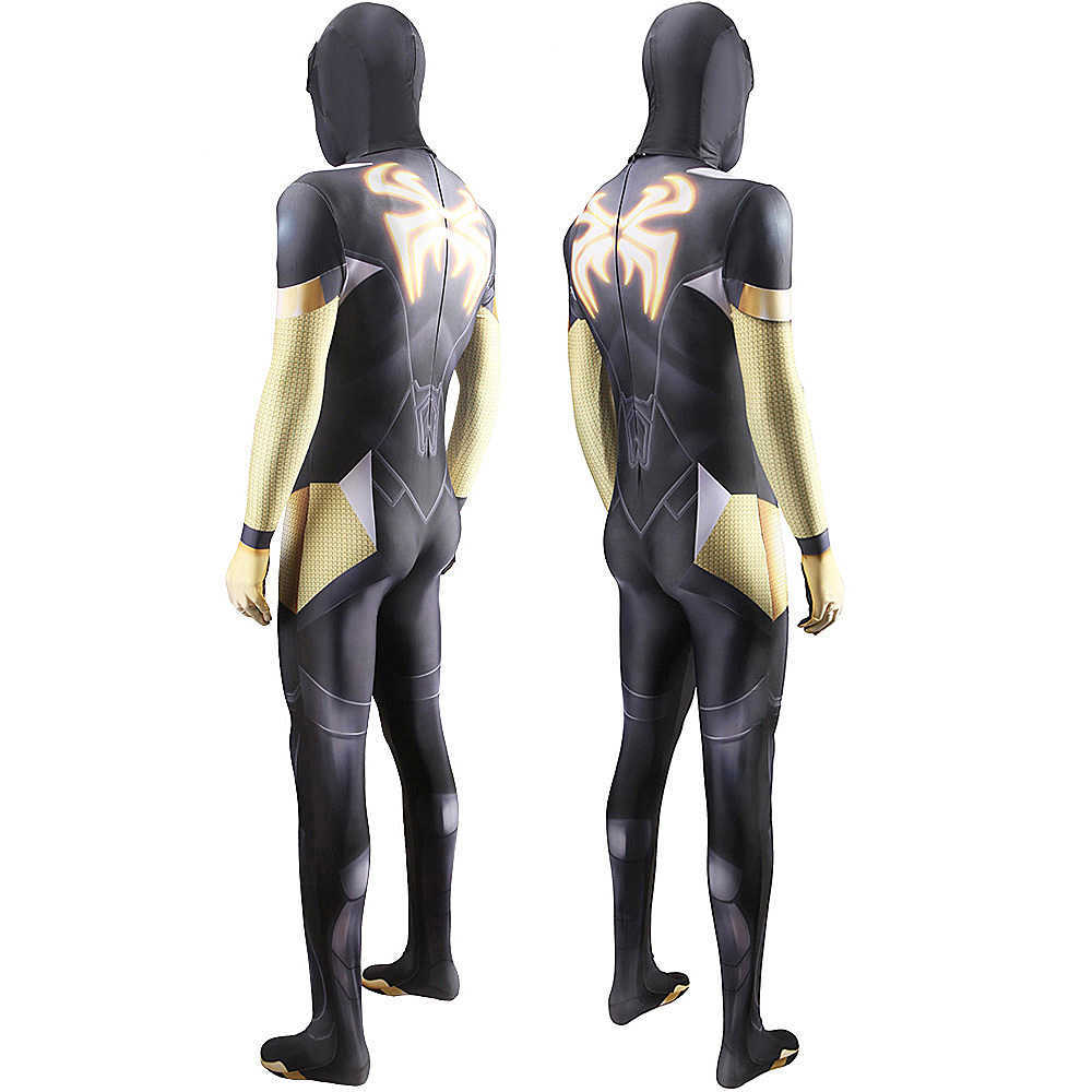 Marvel's Midnight Suns Spider-Man Cosplay Costume Bodysuit Mask
