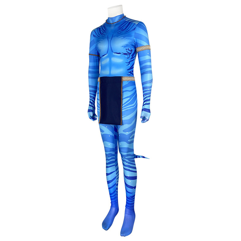 Men Jake Sully Cosplay Costume Avatar: The Way of Water