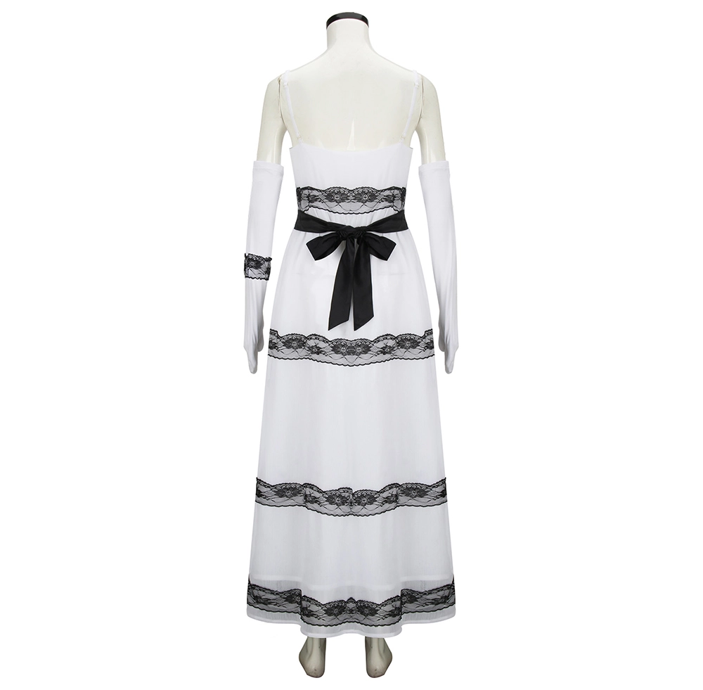 jennifer white grey dress Jennifer White Cotton Nightgown main image 0