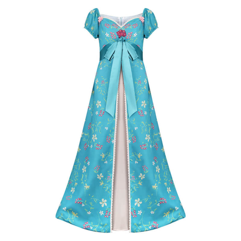 Disney Enchanted 2 Giselle Princess Curtain Gown Cosplay Costume