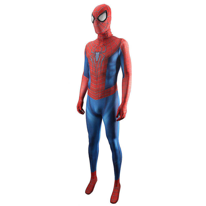 Peter Paker Suit The Amazing Spider-Man Bodysuit Andrew Garfield