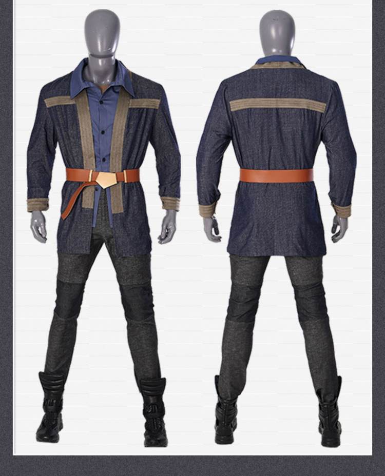 Cassian Andor Cosplay Costume Star Wars Top Level Suit