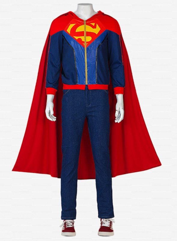 Super Sons Jonathan Kent Cosplay Costume Jumpsuit Batman and Superman: Battle of the Super Sons