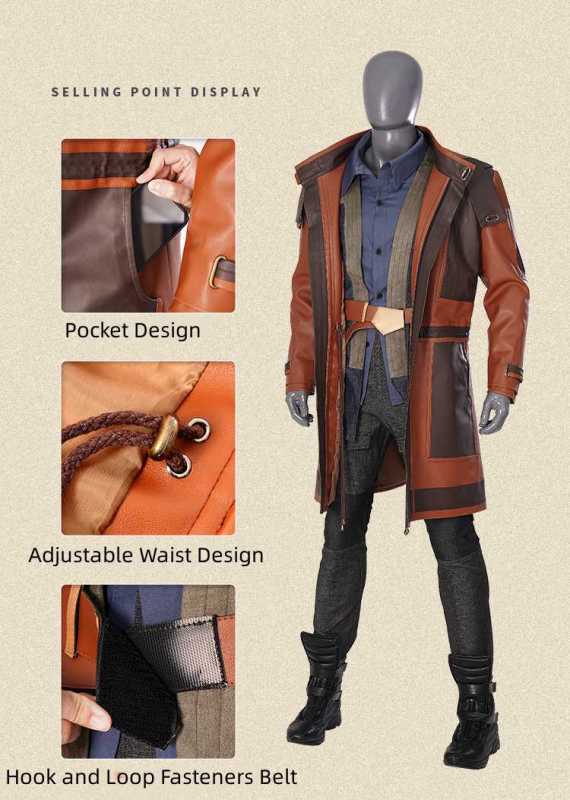 Cassian Andor Cosplay Costume Star Wars Top Level Suit