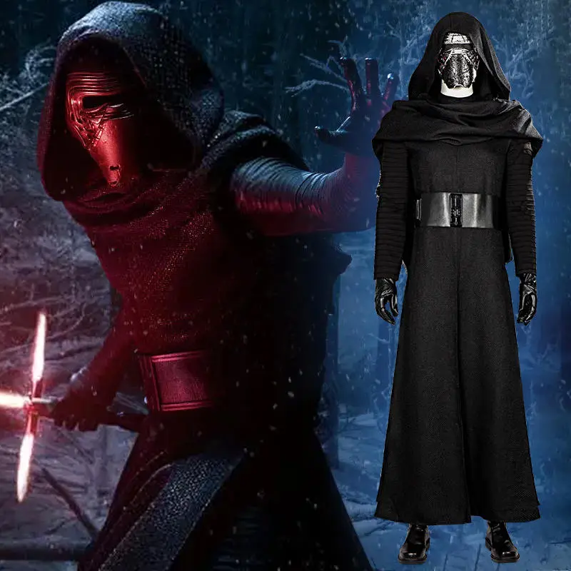 Kylo Ren Cosplay Costume Star Wars The Force Awakens