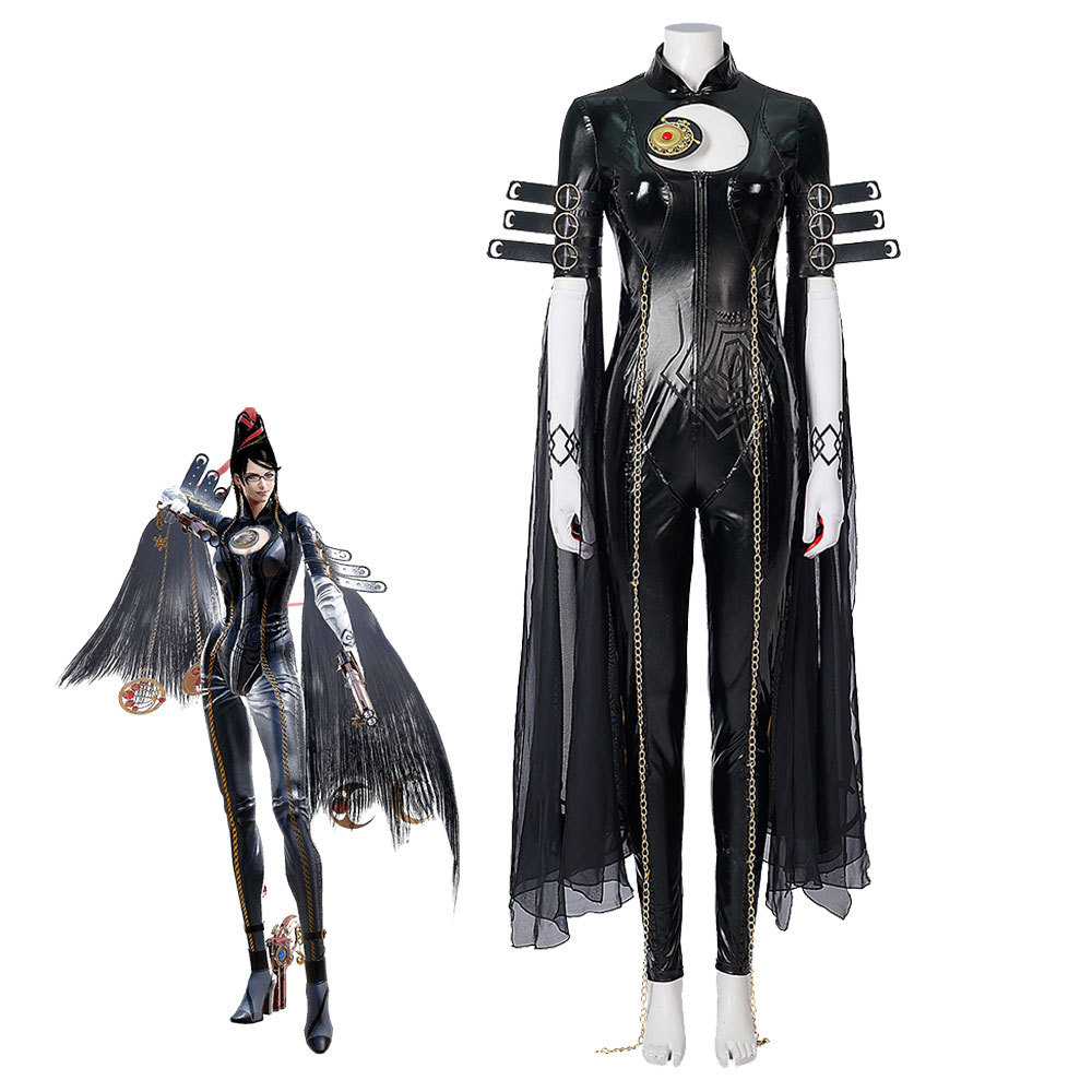 Game Bayonetta Bayonetta Cosplay Costume Bodysuit Gloves