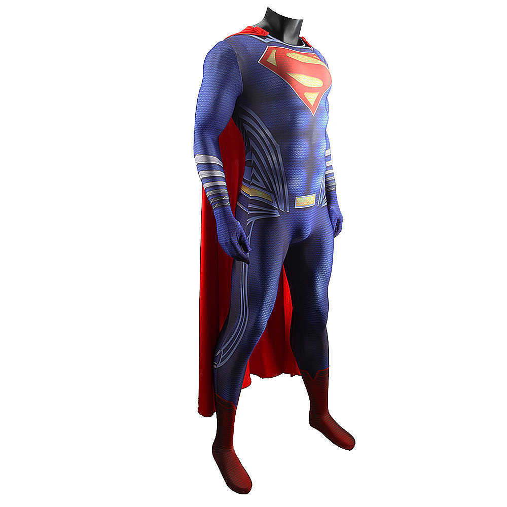Man of Steel Superman Costume Jumpsuit Batman v Superman: Dawn of Justice