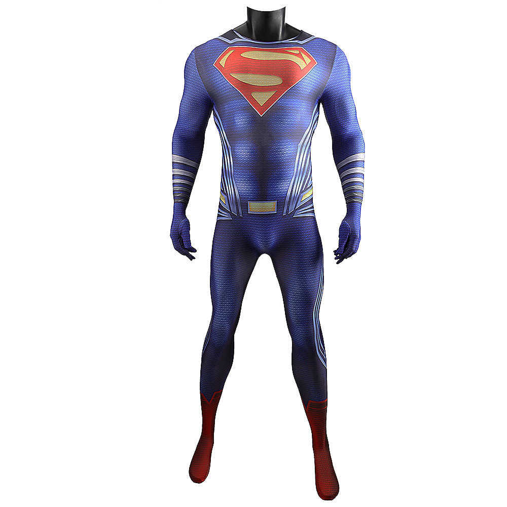 Man of Steel Superman Costume Jumpsuit Batman v Superman: Dawn of Justice