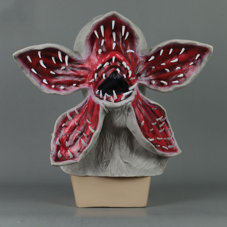 Demogorgon Cosplay Mask Stranger Things CannibalPlant Props Latex