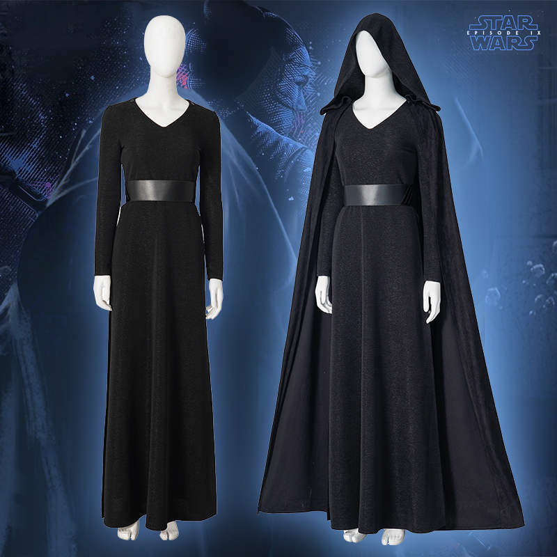 Star Wars The Rise of Skywalker Dark Side Rey Cosplay Costume