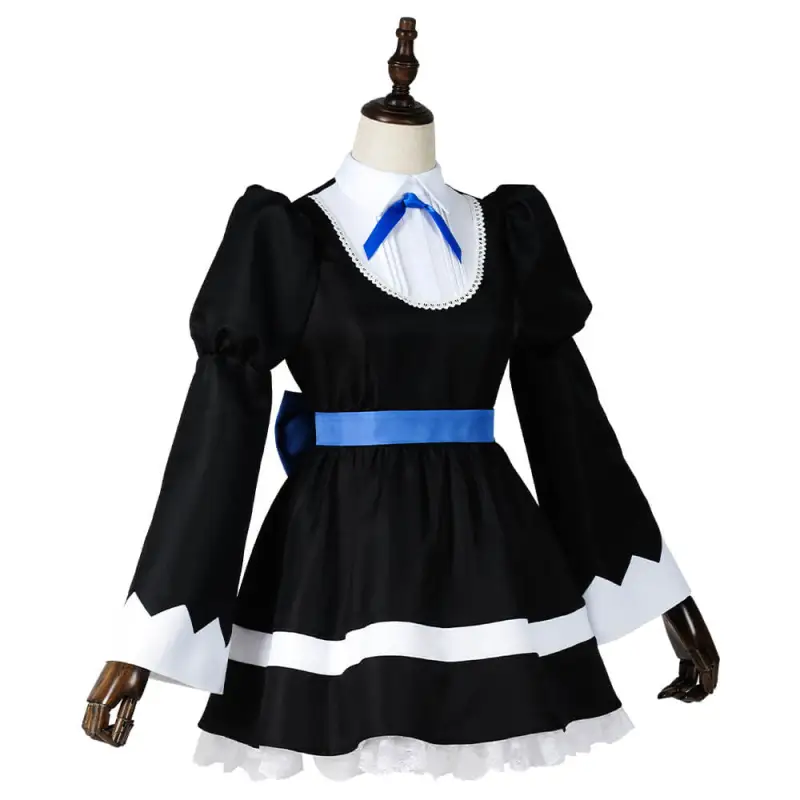 Panty &amp; Stocking with Garterbelt Stocking Anarchy Maid Black Lolita Dress