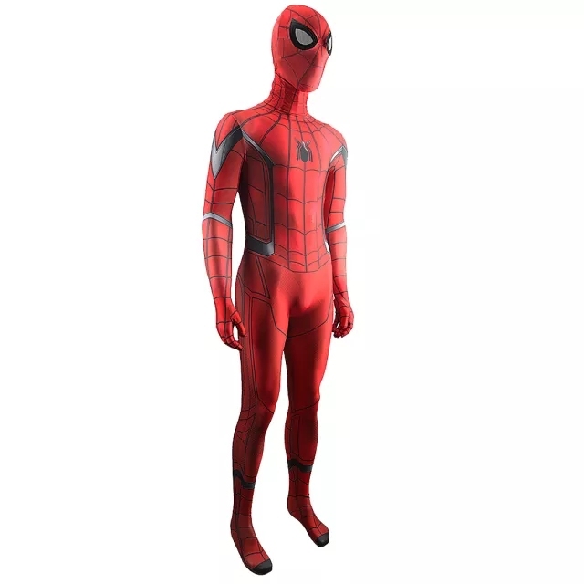 Spider-Man: Homecoming Scarlet Spider Suit Peter Parker Cosplay Costume Jumpsuit