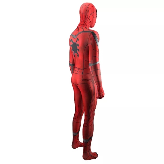Spider-Man: Homecoming Scarlet Spider Suit Peter Parker Cosplay Costume Jumpsuit