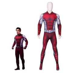 Beast Boy Cosplay Costume Jumpsuit Titan Season 4