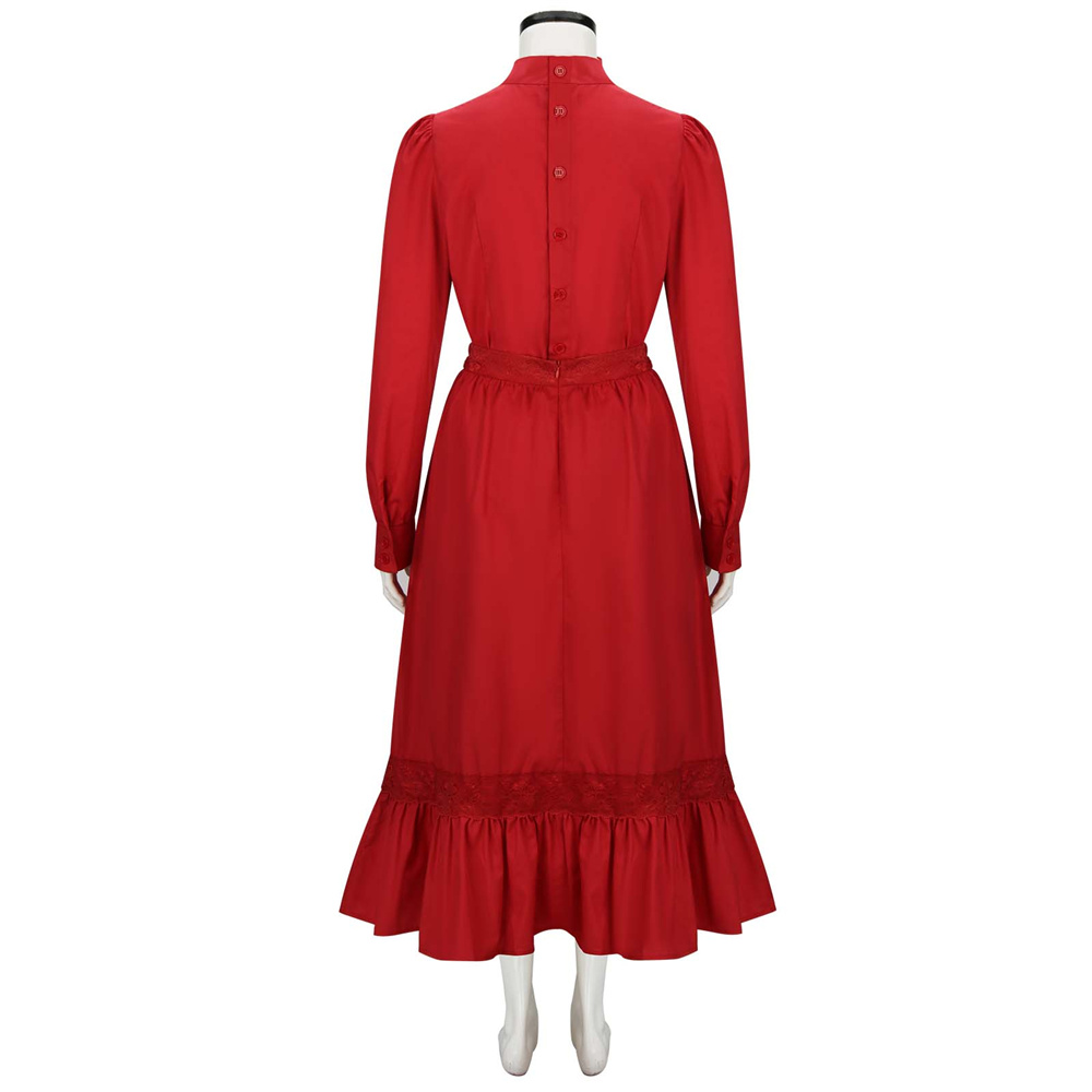 Pearl 2022 Red Dress Cosplay Costume Outfits Shirt Skirt Takerlama